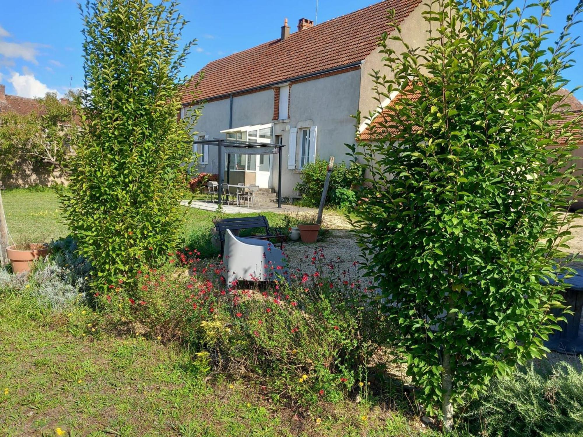 Gite Champetre A Mareau-Aux-Pres: Terrasse, Jardin, Et Confort Pour 6 Personnes - Fr-1-590-140 Luaran gambar